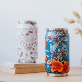 Les Artistes Paris Isı Yalıtımlı Kutu Çelik Termos 280ml Nasa  Çok Renkli 280 ML - 7