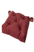 IKEA Malında Sandalye Minderi, Koyu Kahverengi-kırmızı 40/35x38x7 Cm - 1