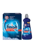 Finish Bulaşık Makinesi Tuzu 1500 gr + Parlatıcı 250 ml - 1