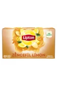 Lipton Bitki Çayı Zencefil Limon 20'Li Bardak Poşet 40 G thumbnail 1