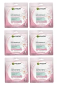 Garnier Hassas Ve Kuru Ciltler Için Nem Bombası Dinlendirici Kağıt Yüz Maskesi 6'lı Set grs454189452553235 - 1