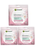 Garnier Hassas Ve Kuru Ciltler Için Nem Bombası Dinlendirici Kağıt Yüz Maskesi 3 Lü Set 3600541945647 - 1
