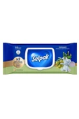 Selpak Organik Bambu & Zeytinyağlı Özlü Islak Mendil 50'li 3 PAKET - 1
