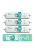Prima Pampers Aqua Pure 48 Yaprak 3'lü Paket Islak Mendil - 1