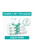 Prima Pampers Aqua Pure 48 Yaprak 3'lü Paket Islak Mendil - 2