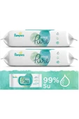 Prima Islak Havlu Mendil Aqua Pure 48 Yaprak 2 Li Set Organik Pamuklu - 1
