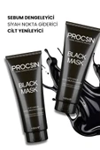PROCSIN Siyah Nokta Giderici Aktif Kömürlü Siyah Maske 100ML - 4