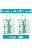 Prima Pampers Aqua Pure Islak Havlu Tekli 14x48li thumbnail 1