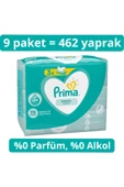 Prima Islak Havlu Hassas Ciltler Için Kokusuz 9'lu 462 Yaprak - 1