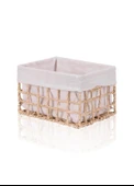 The Mia Braid Hasır Organizer Sepet Naturel 26x18x16 cm SPT 0093 - 2