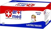 Artımed 3 Katlı Full Ultrasonik Cerrahi Maske Telli 50'li - 1