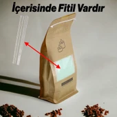 Toz Mum 250 Gr Dekoratif Mumu Kandil Hediyelik Fitilli Mumlar Şamdan Turkuaz Elma Kokulu - 2