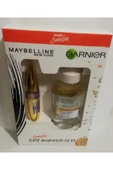 Garnier Maybelline New York Göz Makyajı Seti Maskara + Çift Fazlı Micellar Makyaj Temizleme Suyu - 3