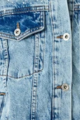 Koton Cepli Taş Detaylı Düğmeli Denim Ceket - 6