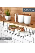 Orvila Orvila Dolap Içi Asılabilir Kanguru Model Düzenleyici Raf 36cm - Siyah - 1