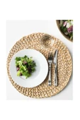 Orvila Orvila Amerikan Servis Hasır Supla Örme Bambu 1 Adet 30*30 Cm - 1