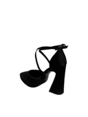 Milano 1202 Kadın Platform Topuklu Saten Ayakkabı (Yaz 25) - 4