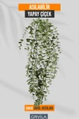 Orvila Orvila Yapay Sarkıt Çiçek Büyük - (SAKSISIZ) Asılabilir Yeşil Okaliptus Gerçekçi Banyo Ev Dekor Çiçeği - 1