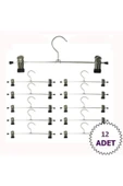 Orvila Orvila 12 Adet - Bay Mandallı Pantolon, Etek Askısı - 40 Cm Metal - 1