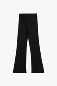 Koton Kız Çocuk Beli Lastikli Basic İspanyol Paça Pantolon - 2