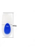 Kadın Silikon Tabanlık Ortopedik Ayakkabı Topukluk Jel Yastık Topuk Dikeni Tabanlık 6 x 10.5 cm - 7