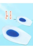 Kadın Silikon Tabanlık Ortopedik Ayakkabı Topukluk Jel Yastık Topuk Dikeni Tabanlık 6 x 10.5 cm - 5