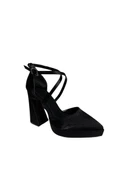 Milano 1202 Kadın Platform Topuklu Saten Ayakkabı (Yaz 25) - 3