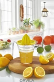Orvila Orvila Masterchef Ölçülü Narenciye Sıkacağı 500 Ml. Portakal Sıkacağı ve Limon Sıkacağı - 1