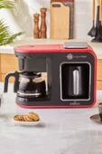 Hatır Plus Mod 5 In 1 Konuşan Türk Kahve Makinesi Kırmızı - 1