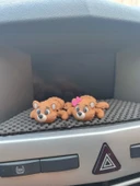 Sevimli Ayı Çifti Torpido Süsü Dikiz Ayna Süsü thumbnail 2