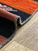 61x110 cm Küçük Çizgili Desen Kilim, El Dokuma Vintage Kilim, Ev ve Ofis için Harika Kilim, Benzersiz Ev Dekoru - 4