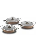 Korkmaz A2920 Browni 6 Parça Omlet Sahan Set - 1