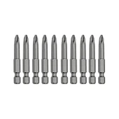 Mıknatıslı Yıldız PH2 Bits Uç 50 mm 10'lu Set Kutulu Manyetik 1/4" Matkap Ucu 5 cm Uzunluk - 5