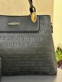 Armine Kartlık ve Bileklik Hediyeli El Ve Kol Çantası Omuz Çantası VS.BLKT.0137 thumbnail 4