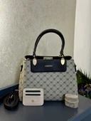 Armine Kartlık ve Bileklik Hediyeli El Ve Kol Çantası Omuz Çantası VS.BLKT.0140 thumbnail 3