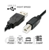 5 Metre Usb Yazıcı Kablosu Printer Kablosu Filtreli Epson HP Uyumlu Cano - 2