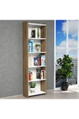 Ferniso Mobilya 5 Bölmeli Kitaplık Hud-Beyaz - 1