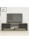 Ferniso Mobilya 160 cm Tv Ünitesi Çam-Mermer Desen - 3