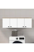 Ferniso Mobilya Banyo Dolabı 4 Kapaklı Beyaz - 3