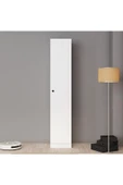 Ferniso Mobilya Tek Kapılı Gardrop Beyaz - 3