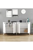 Ferniso Mobilya 165 cm Konsol Beyaz - 3