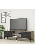 Ferniso Mobilya 160 cm Tv Ünitesi Çam-Mermer Desen - 1