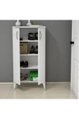 Ferniso Mobilya 2 Kapak 4 Bölmeli Ayakkabılık Beyaz - 3
