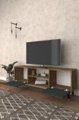 Ferniso Mobilya 138 cm Tv Ünitesi Çam-Antrasit - 3
