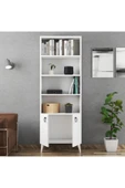 Ferniso Mobilya 2 Kapaklı Kitaplık Beyaz - 3