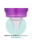 Damlatmaz Eğitici Kulplu Bardak, 160 Ml, Mor, 6 Ay , 1 Adet - 5