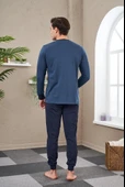 Pjs 23706 Erkek Patlı Baskılı Pijama Takım - 4