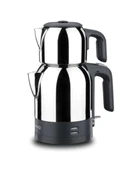Korkmaz A359 Demkolik Siyah 1600 W Çelik Çay Makinesi - 1