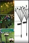 8 Led'li Güneş Enerjili Bahçe Çiti Aydınlatma Lamba (renkli) - 1