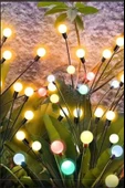8 Led'li Güneş Enerjili Bahçe Çiti Aydınlatma Lamba (renkli) - 3